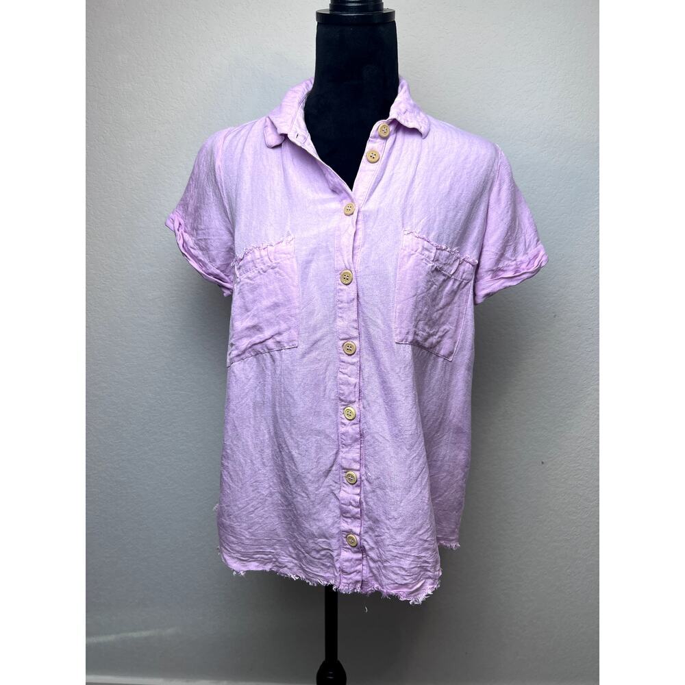 Show Me Your Mumu Antonelli Top in Lavender size xs